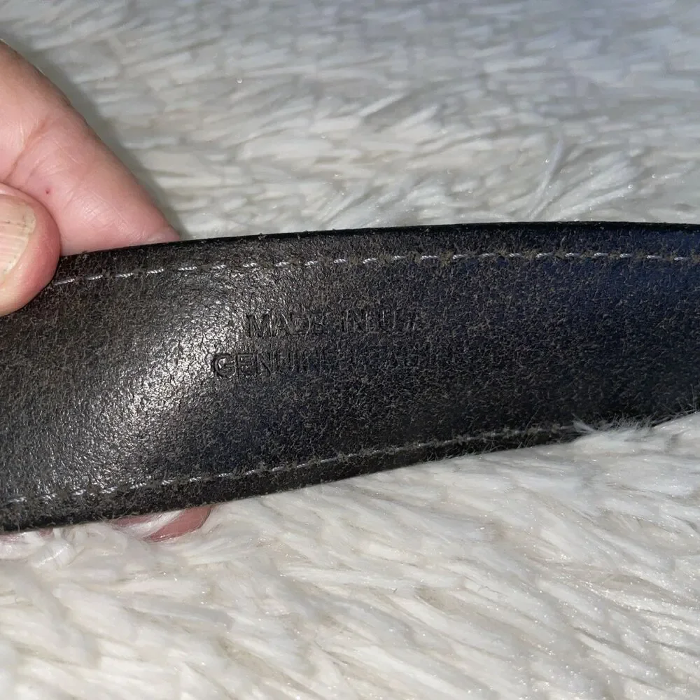 Hawx Work Gear Belt Mens Size 38 Brown Leather